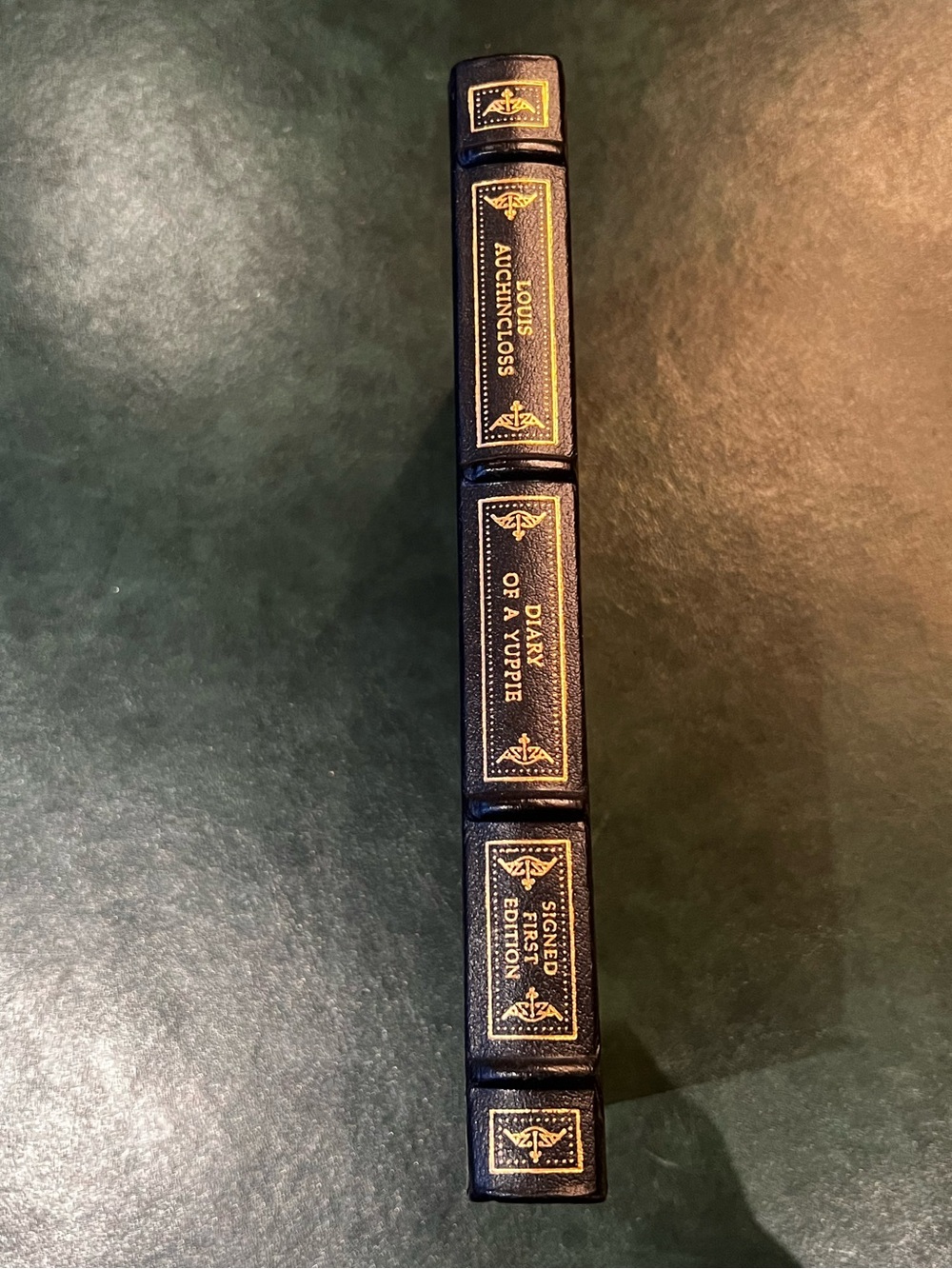 Collectible Signed Hardcover Book Diary of a Yuppie" by Louis Auchincloss